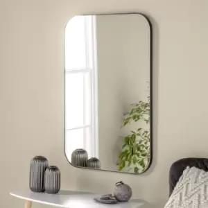 Image of Olivia's Antigua Wall Mirror in Black