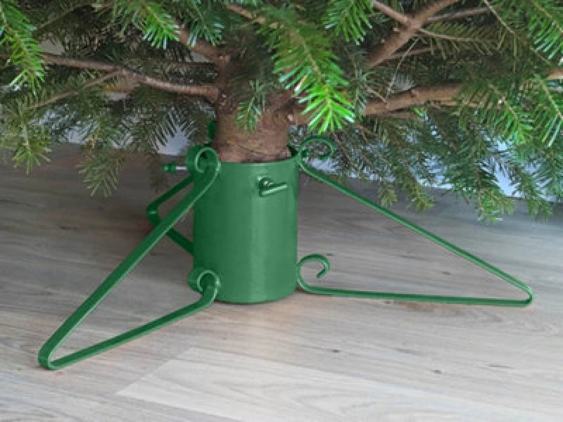 Image of Garden Pride Standard Christmas Tree Stand - Green - 4" Diameter
