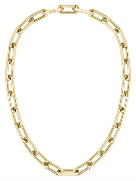 Image of BOSS 1580579 Womens Halia Gold-Tone Stainless Jewellery