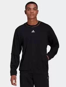 Image of adidas TRVL Lightweight Hoodie, Black Size XL Men