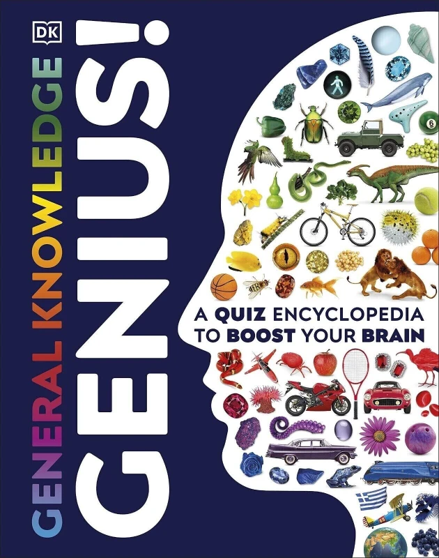 Image of General Knowledge Genius A Quiz Encyclopedia To Boost Your Brain DK Book For Trivia Lovers And Curious Minds DK Books