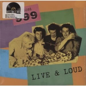 Image of 999 - Live And Loud - Limited Colour Vinyl