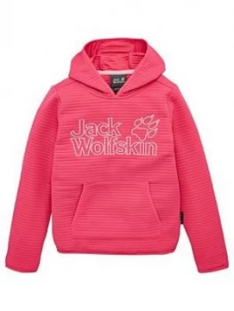 Image of Jack Wolfskin Girls Modesto Hoodie - Pink