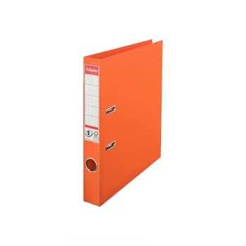 Image of NO.1 Lever Arch File Polypropylene, A4, 50 MM, Orange - Outer Carton of 10