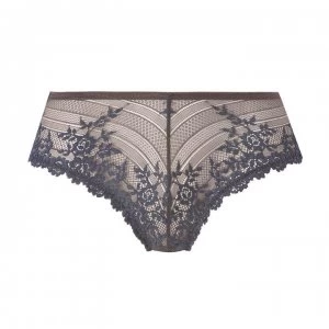 Image of Wacoal Embrace Lace Tanga - 088 Ensign Blue