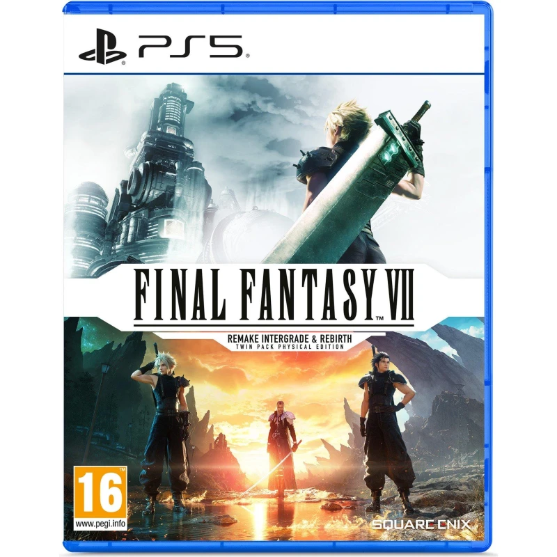 Image of Final Fantasy VII REMAKE INTERGRADE & REBIRTH Twin Pack (PlayStation 5)
