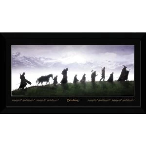 Image of Lord Of The Rings Fellowship 12" x 16" Collector Print