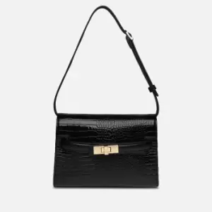 Image of Steve Madden Womens Bmagnify Cross Body Bag - Black/Gold