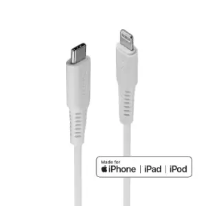 Image of Lindy 1m USB C to Lightning Cable white