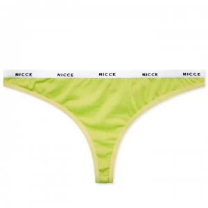 Image of Nicce Thong Womens - Safety Yellow