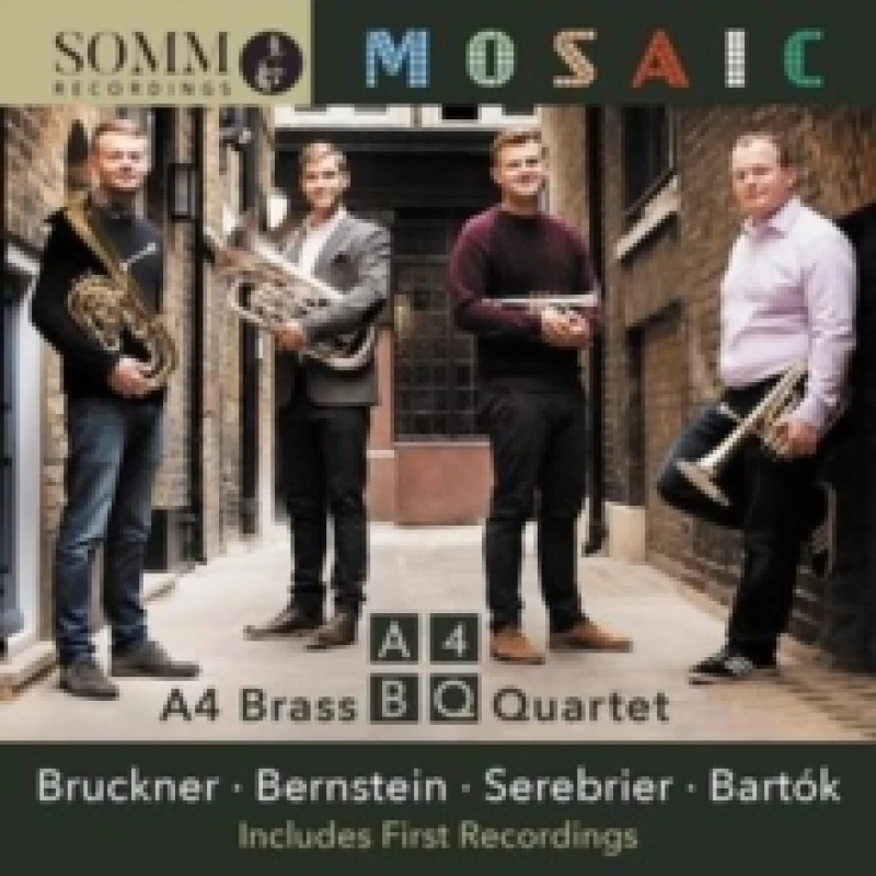 Image of A4 Brass Quartet: Mosaic CD / Album
