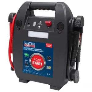 Image of Sealey RS1B RoadStart Emergency Jump Starter 12V 2L 4 Cylinder