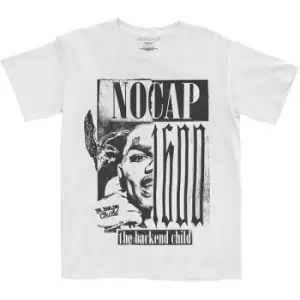Image of NoCap - Backend Unisex XX-Large T-Shirt - White