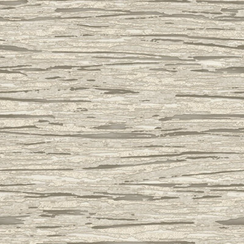 Image of Debona Horizon Stone Taupe Wallpaper Metallic Silver Glamorous Feature Wall