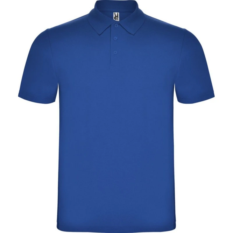 Image of ROLY ROLY Men Austral Short-Sleeved Polo Shirt in Blue Size: Small Blue S Male 5063527503657