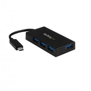 Image of StarTech.com 4-Port USB-C Hub Black