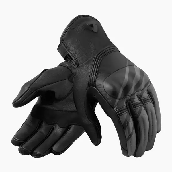 Image of REV'IT! Gloves Redhill Black Grey Size M