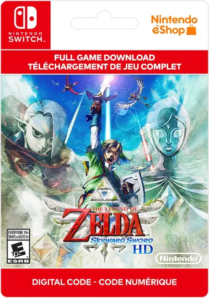 Image of The Legend of Zelda Skyward Sword Nintendo Switch Game