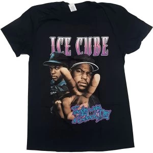 Image of Ice Cube - Today Was A Good Day Unisex Medium T-Shirt - Black