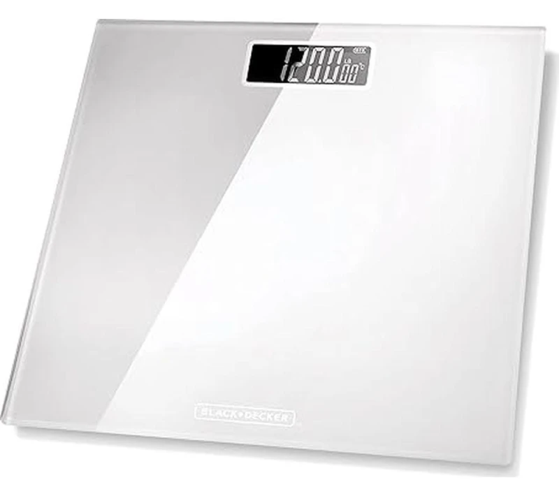 Image of Black + Decker Bathroom Scales - White 61199