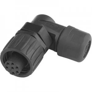 Image of Amphenol C016 30F006 100 12 Bullet connector Connector right angle Series connectors C016 Total number of pins 6