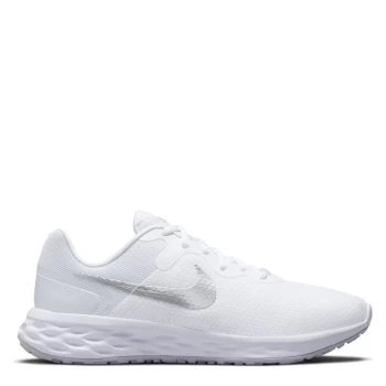 Image of Nike Revolution 6 Womens Running Shoes - White/Silver