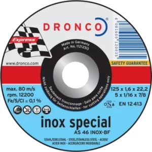 Image of 180X1.6X22.23MM AS46 Inox BF Cut-off Disc