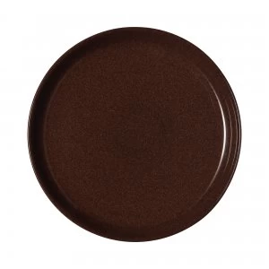 Image of Denby Studio Craft Walnut Coupe Dinner Plate