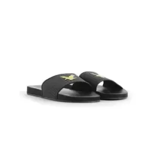 Image of Lyle and Scott Black Easy Slide