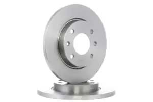 Image of RIDEX Brake disc 82B0052 Brake rotor,Brake discs PEUGEOT,CITROEN,206 Schragheck (2A/C),207 (WA_, WC_),206+ Schragheck (2L_, 2M_),206 SW (2E/K)