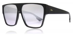 Image of Christian Dior DIORHIT Sunglasses Black 807 62mm