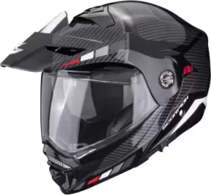 Image of Scorpion ADX-2 Camino Helmet, black-red Size M black-red, Size M