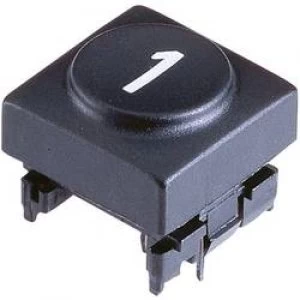Image of Marquardt 826.022.011 Sensor Cap Button cap Anthracite Compatible with details Series 6425 without LED