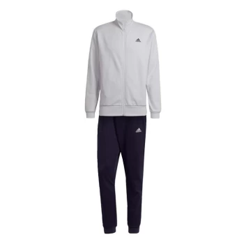 Image of adidas Logo Graphic Track Suit Mens - Dash Grey / Legend Ink
