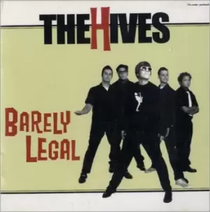 Image of The Hives Barely Legal 2001 USA CD album RPM030