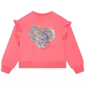Image of Billieblush Heart Sweatshirt - Pink