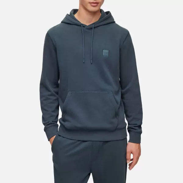 Image of BOSS Orange Mens Wetalk Hoodie - Open Green - L