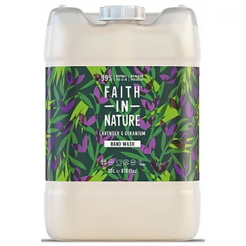 Image of Faith in Nature Lavender & Geranium Hand Wash - 20L