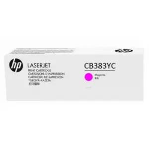 Image of HP CB383YC/824A Toner magenta Contract, 31K pages ISO/IEC 19798...