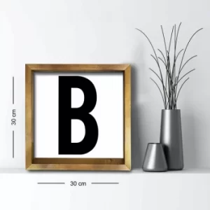 Image of 3030AHS-075a Multicolor Decorative Framed MDF Painting