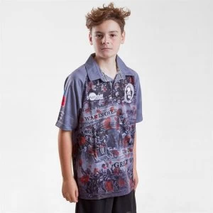 Image of Samurai Army Polo Shirt Juniors - Grey