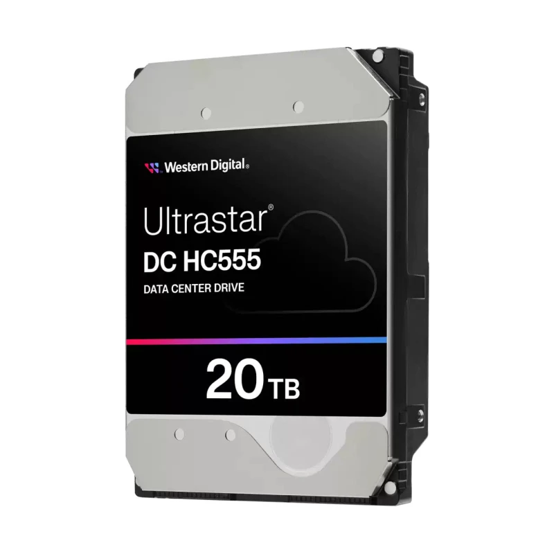 Image of Western Digital Western Digital Ultrastar DC HC555 internal hard drive 20 TB 7200 RPM 512 MB 3.5" Serial ATA III 0B48724