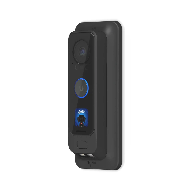 Image of Ubiquiti Networks Ubiquiti UISP UACC-G4 Doorbell Pro PoE-Gang Box Black UACC-G4-DOORBELL-PRO-POE-GANG-BOX