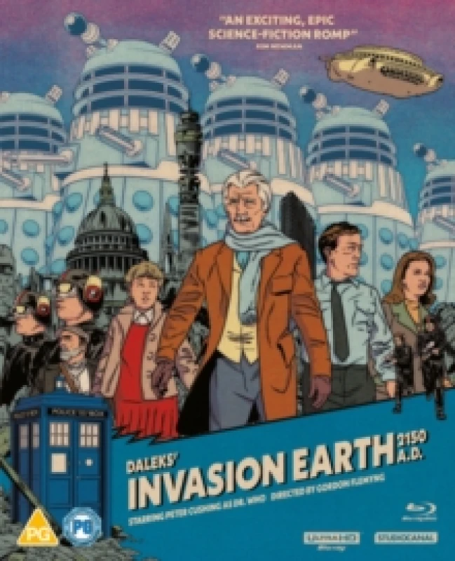 Image of Daleks' Invasion Earth 2150 A.D. Bluray 5055201849359