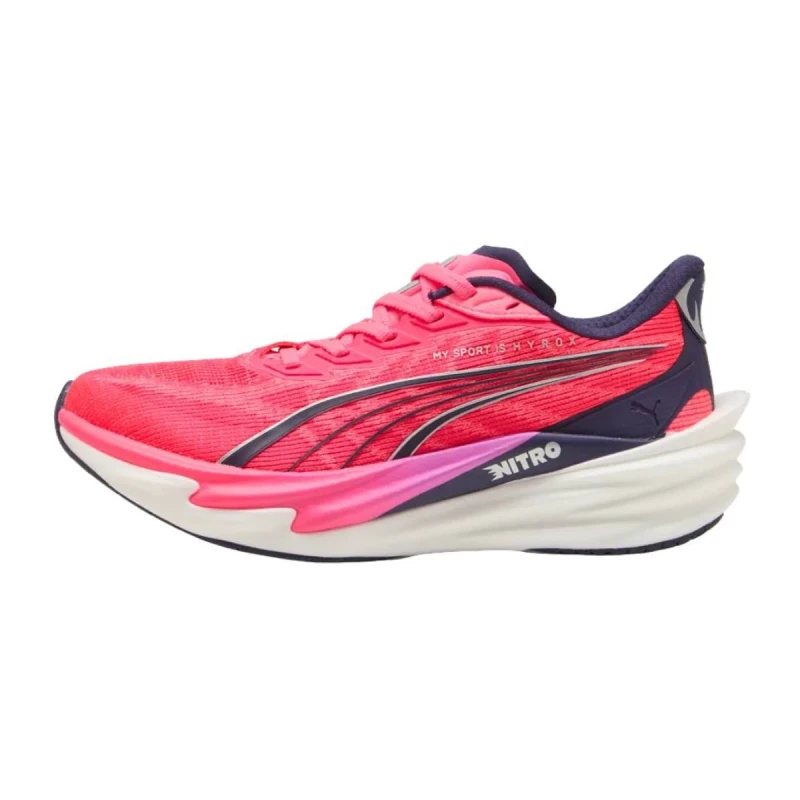 Image of Puma Deviate NITRO 4 HYROX Pink Purple SS26 Womens Shoes, Size 37,5 - EUR