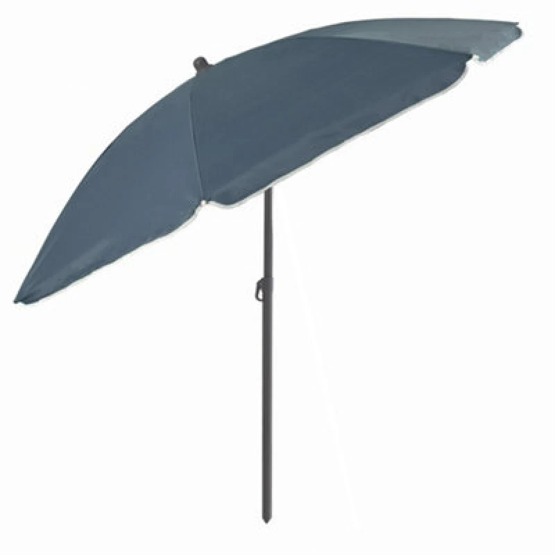 Image of KandyToys 2.4M Grey Uv Parasol With Tilt Function