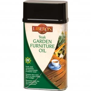 Image of Liberon Garden Furniture Oil Teak 500ml