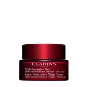 Image of Clarins Super Restorative Night Cream All Skin Types - Clear