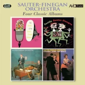 Image of Four Classic Albums by Sauter-Finegan Orchestra CD Album