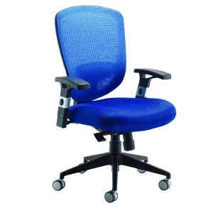 Image of Arista Mesh High Back Task Blue Chair KF72243